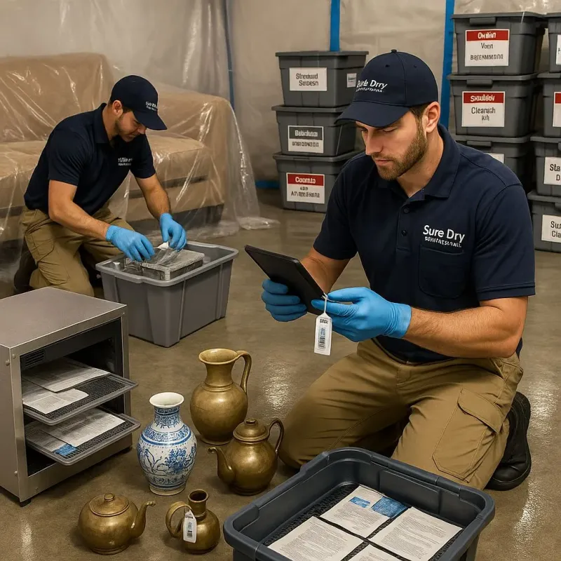 Content Protection and Restoration process in South Portland, ME