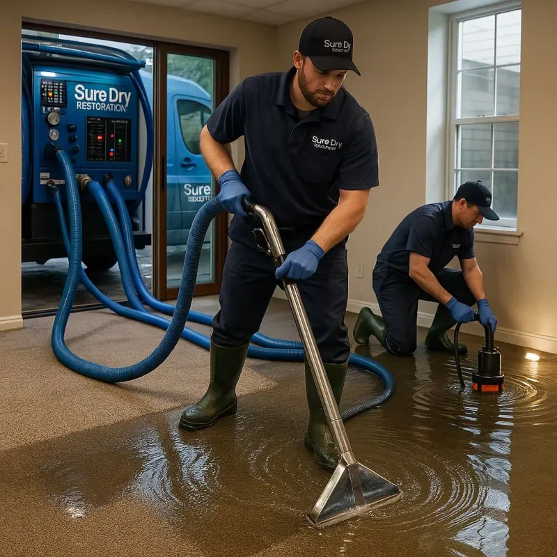 Water Extraction and Removal process in South Portland, ME